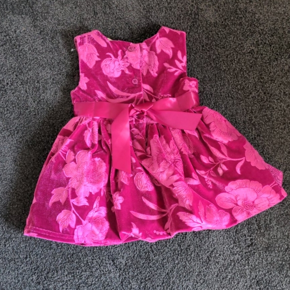 George baby fuchsia dress - Picture 3 of 4